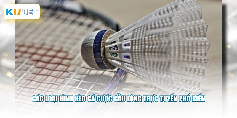Các loại hình kèo cá cược cầu lông trực tuyến phổ biến