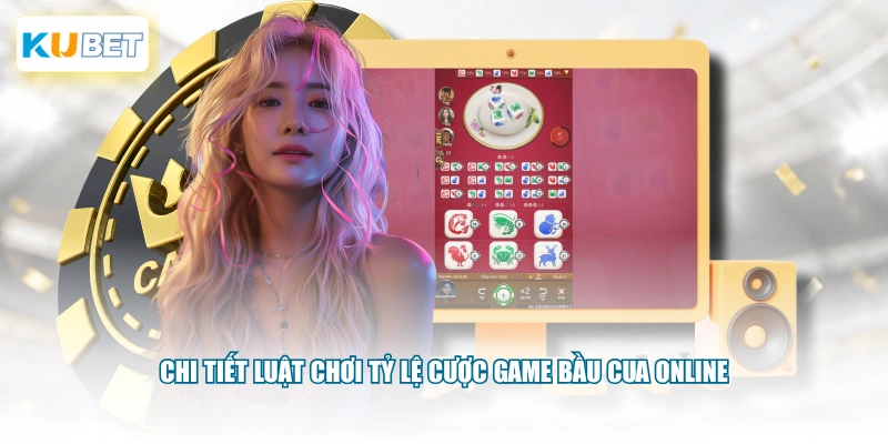 Chi tiết luật chơi tỷ lệ cược Game Bầu Cua Online