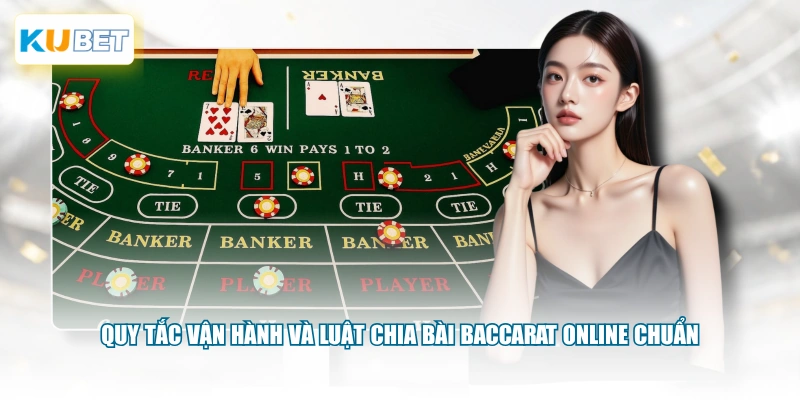 Quy tắc vận hành và luật chia bài Baccarat Online chuẩn