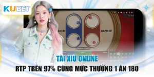 Tài Xỉu Online - RTP Trên 97% Cùng Mức Thưởng 1 Ăn 180